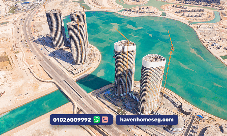 أبراج نورث إيدج العلمين الجديدة: استمتع بحياة فاخرة على البحر