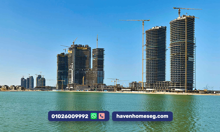 أبراج نورث إيدج العلمين الجديدة: استمتع بحياة فاخرة على البحر