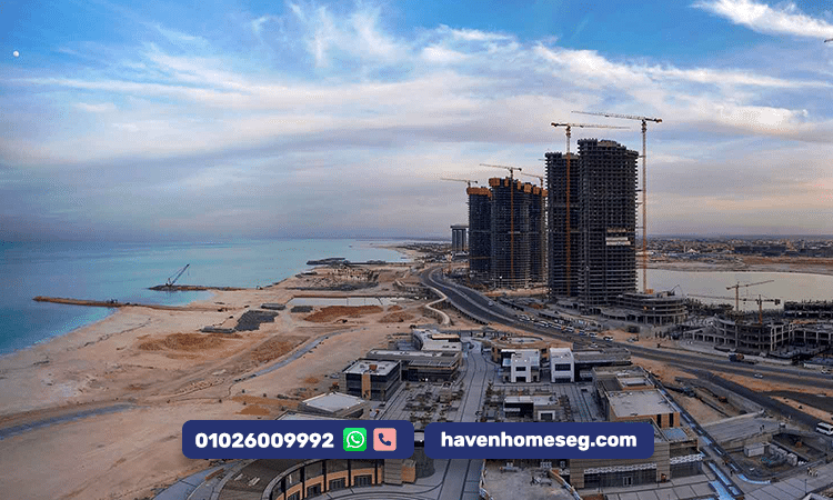 أبراج نورث إيدج العلمين الجديدة: استمتع بحياة فاخرة على البحر