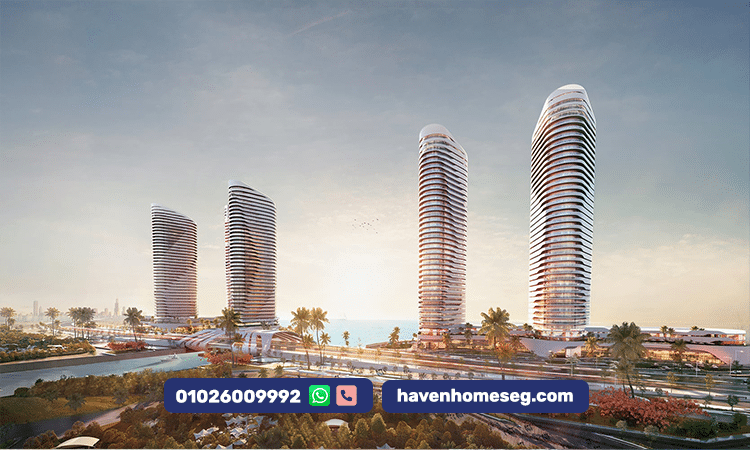 أبراج نورث إيدج العلمين الجديدة: استمتع بحياة فاخرة على البحر