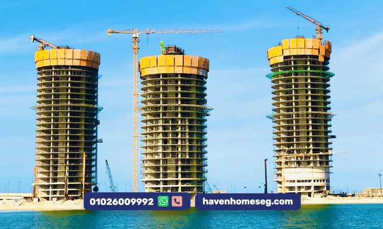 أبراج نورث إيدج العلمين الجديدة: استمتع بحياة فاخرة على البحر