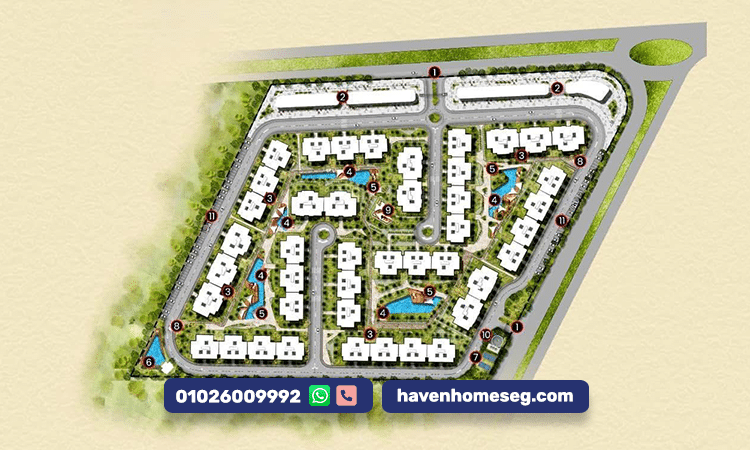 كمبوند هوم ريزيدنس التجمع السادس سكن فاخر بموقع استثنائي