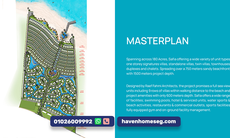 قرية صافية رأس الحكمة حياة راقية بإطلالة بحرية