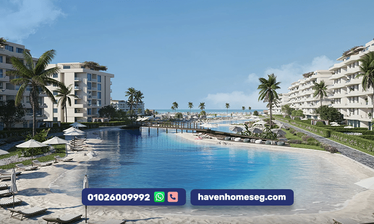 جميلة الساحل الشمالي فرصة استثمارية وسكنية على البحر