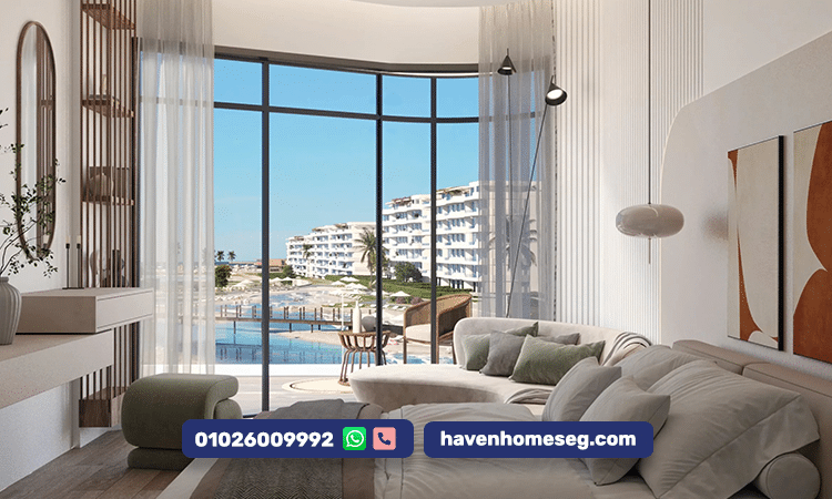 جميلة الساحل الشمالي فرصة استثمارية وسكنية على البحر