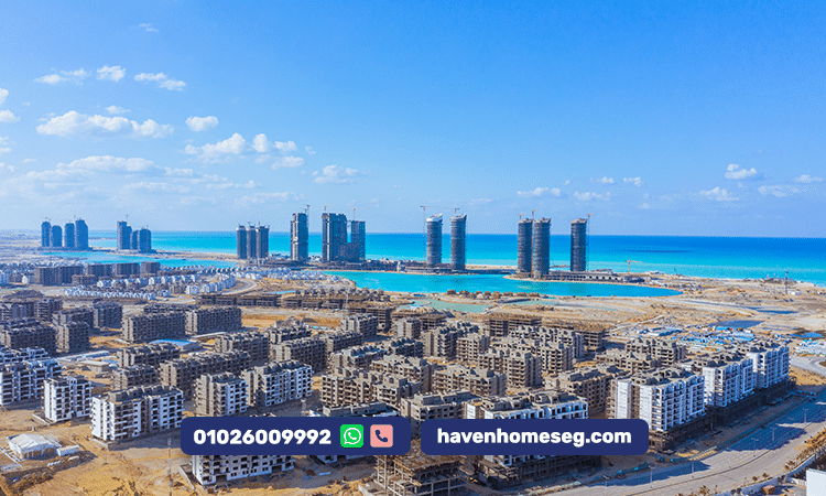 كمبوند مزارين العلمين الجديدة حياة راقية بإطلالة بحرية فاخرة