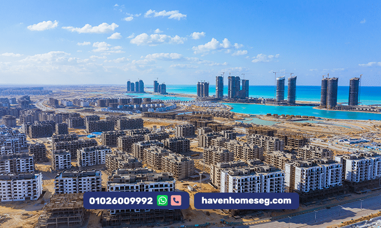 كمبوند مزارين العلمين الجديدة حياة راقية بإطلالة بحرية فاخرة